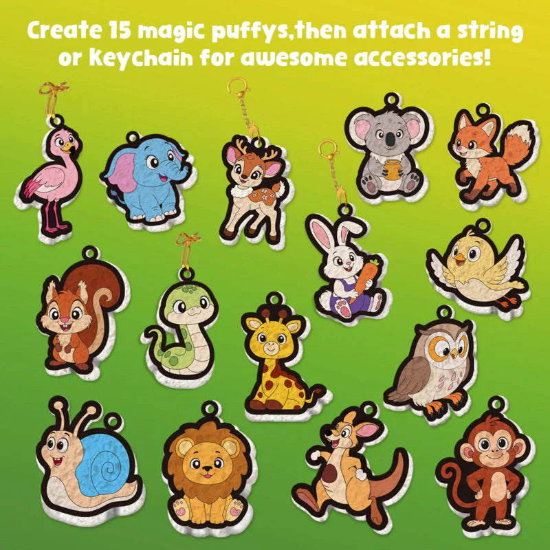Magic Puff Paint – Creative & Interactive – Craft Kit with Magical Foam Texture