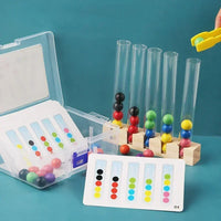 Thumbnail for Tube Clip Beads™ - Smart Thinking Game - Color & Motor Game