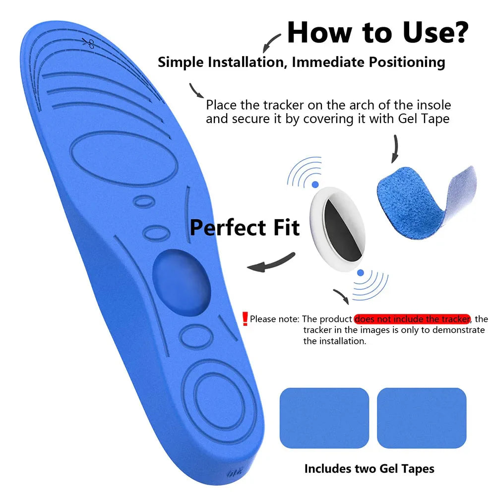 SafeSteps – Peace of Mind For On The Road - Airtag Insole