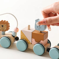 Thumbnail for Lunar Train™ - Dream Train - Wooden Stacking Toys