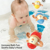 Thumbnail for Clockwork Monkey Toy – Playful & Water Fun – Wind-Up Bath Toy