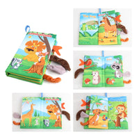 Thumbnail for Soft Tail Book™ – Soft Tail Fun - Sensory Animals Baby Booklet