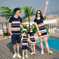 Thumbnail for Mini Fashion™ - Fun For The Family - Striped Family Set