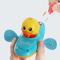 Thumbnail for Little Duck Swim™ – Splash Fun Bathing Friend - Rowing rubber duck