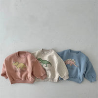 Thumbnail for Mini Fashion™ - Cute Dinosaur Print - Dino Sweater