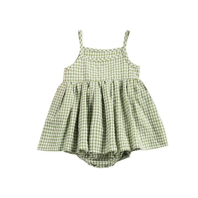 Mini Fashion™ - Girls Dress Romper