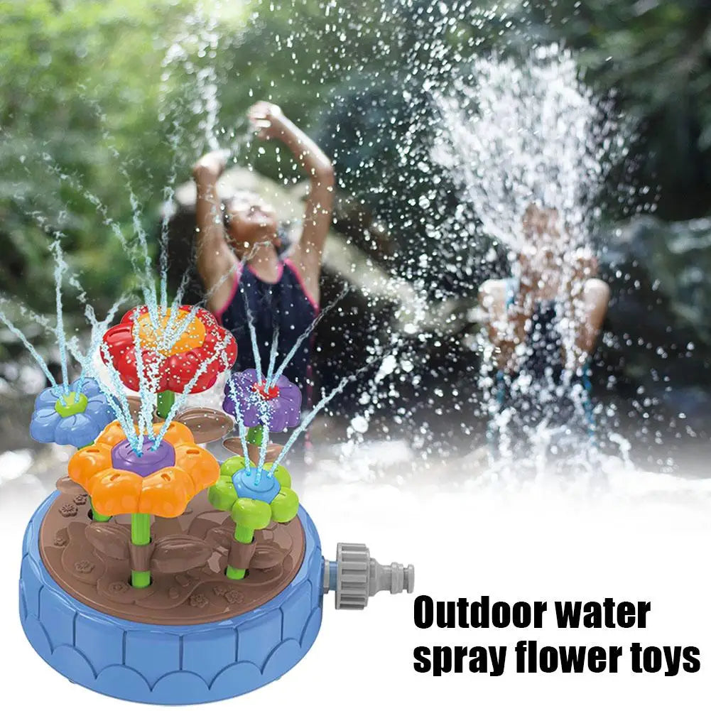 Aqua Bloom - Turn & Splash - Water Toys Flower Sprayer