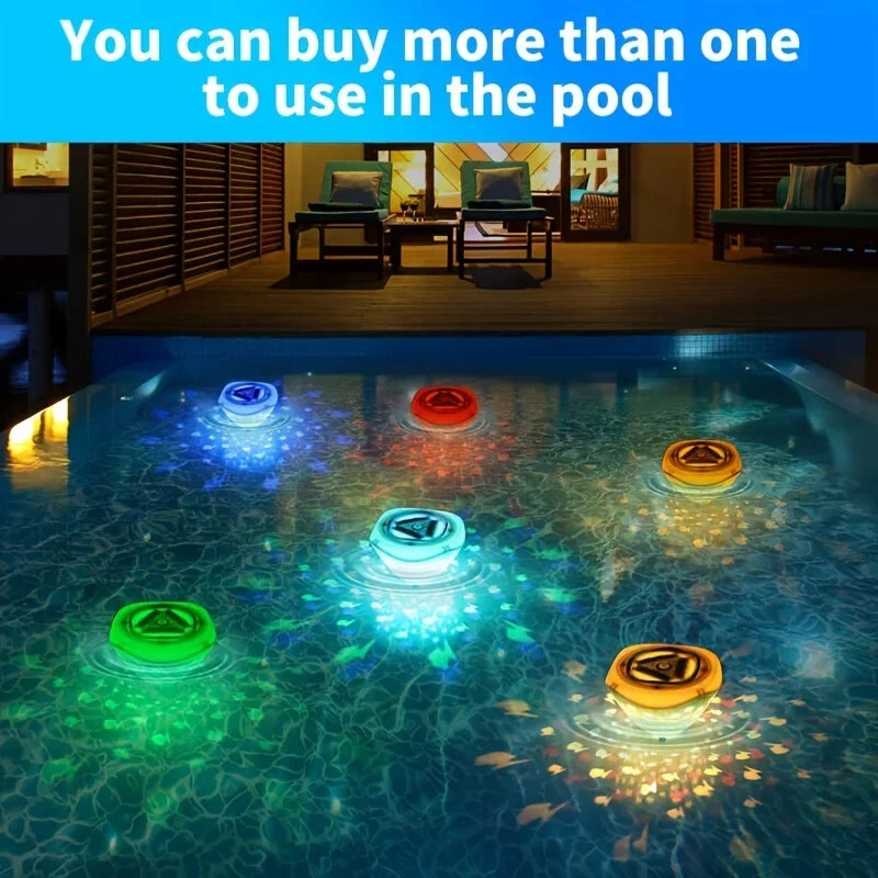 Aqua Party Light™ – Swim Party in Bath - Fish Light Projection
