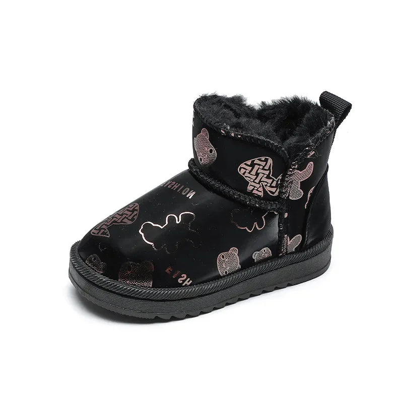 Mini Fashion™ - Waterproof Design - Kids Snowboots Fashion Print