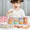 TinyKitchen – Creative & Playful – Wooden Cookie Sorting Game