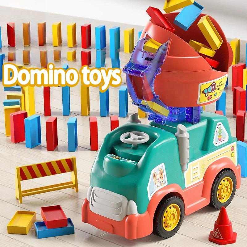 Domino Car™ - Creative Domino Fun - Domino Stone Army