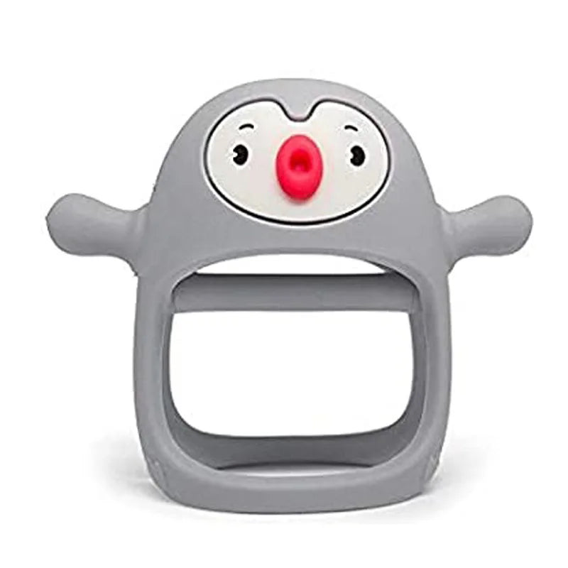 Penguin Teether™ - Soothing to gums - Silicone Teething Ring