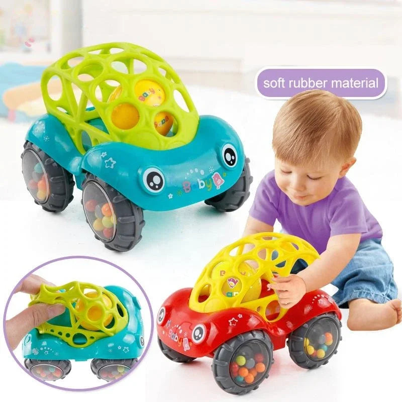 Ball Car™ - Rolling Rattle Fun - Toy Car