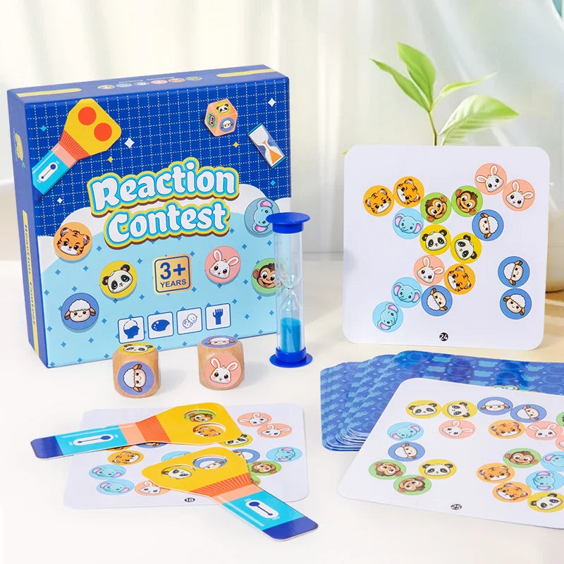 Puzzle Duel™ - Fast & Smart - Interactive Reaction Board Game