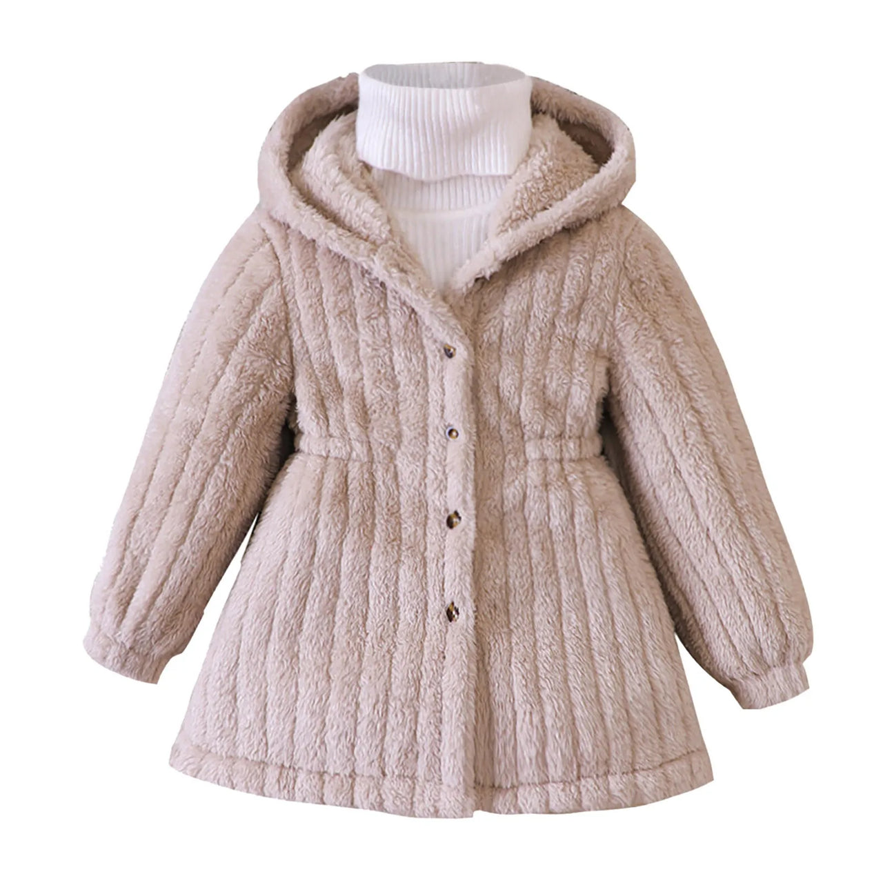 Mini Fashion™ - Soft Fleece Inner Lining for Girls - Winter Coat