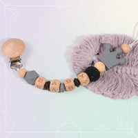 Thumbnail for Personalized Pacifier Chain – Safe & Stylish - Personalized Pacifier Chain