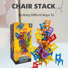 Chair Stack™ - Interactive & Stimulate Creativity - Stacking Chairs Game