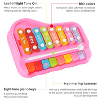 Thumbnail for Tiny Tunes Set™ – Soundful Fun - Xylophone & Piano for children