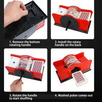 Thumbnail for ShuffleMaster™ - Never shuffle cards yourself again - Card Shuffler