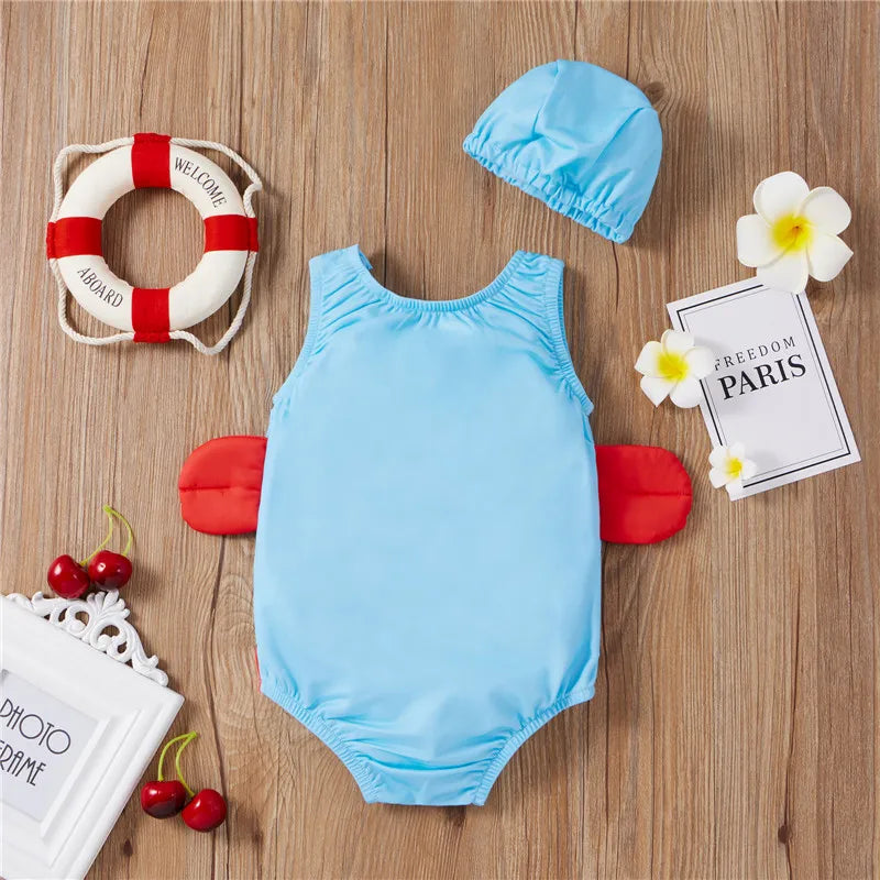 Mini Fashion™ - Protection In The Sun - Children's Swimsuit