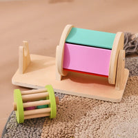 Thumbnail for Sensory Drum™ – Colors & Shapes Game - Wooden Montessori Toys