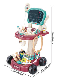 Thumbnail for Mini Medic - Caring & Smart - Doctor Cart Toy Set