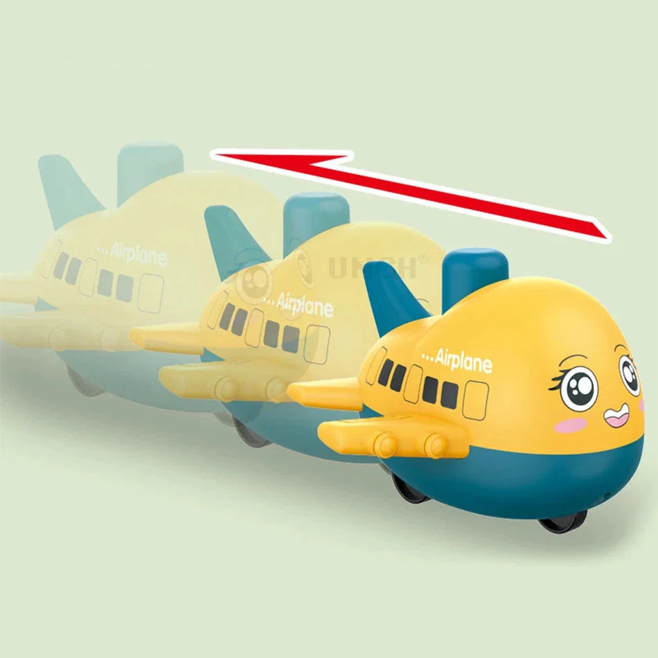 Cartoon Plane Toy™ - Press & Play - Toy plane