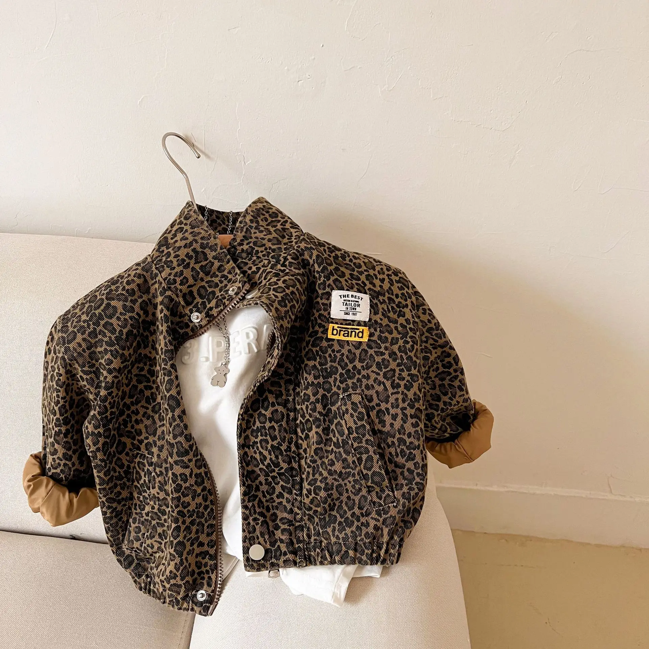 Mini Fashion – Cool & Comfortable – Leopard Print Jacket