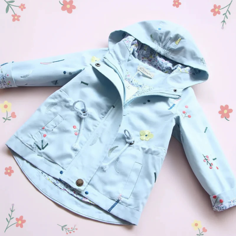 Girls Windbreaker Jacket – Lightweight & Stylish – Kids' Jacket