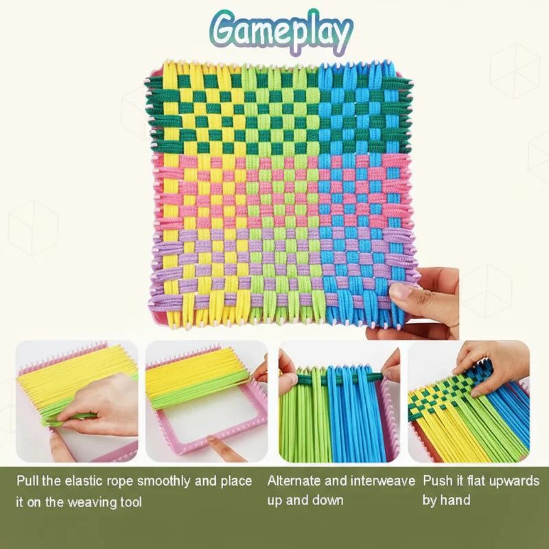 ColorLoop – Simple & Playful – DIY Weaving Kit for Kids