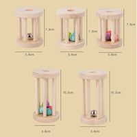 Thumbnail for Music Rattle™ – Merry Roller Cage - Wooden Rattle Toys