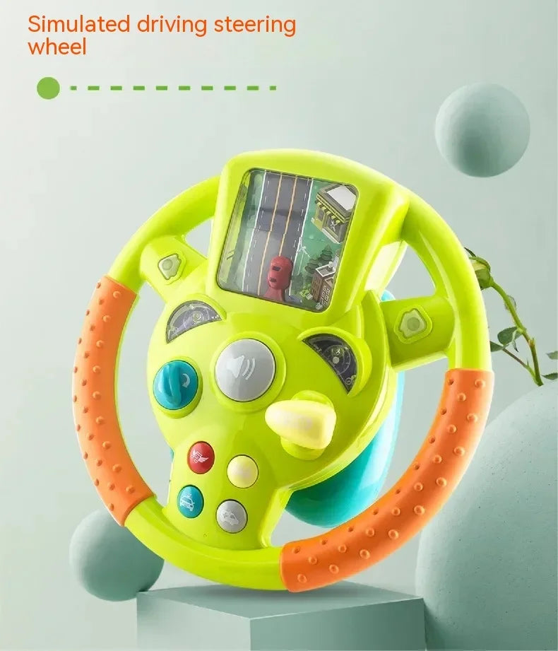 Toy Steering Wheel™ - Mini Steering Wheel, Maxi-Fun - Toy Steering Wheel