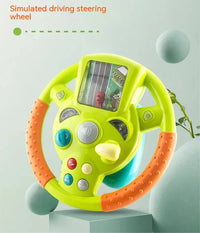 Thumbnail for Toy Steering Wheel™ - Mini Steering Wheel, Maxi-Fun - Toy Steering Wheel