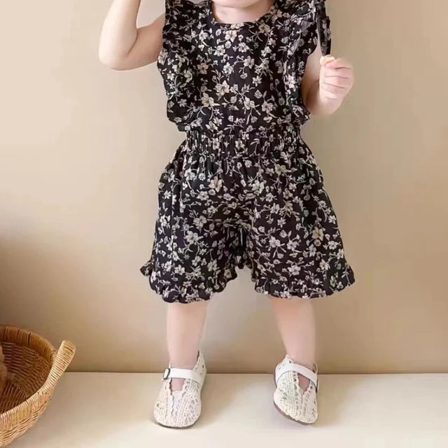 Mini Fashion™ - Floral happiness - Children's dress