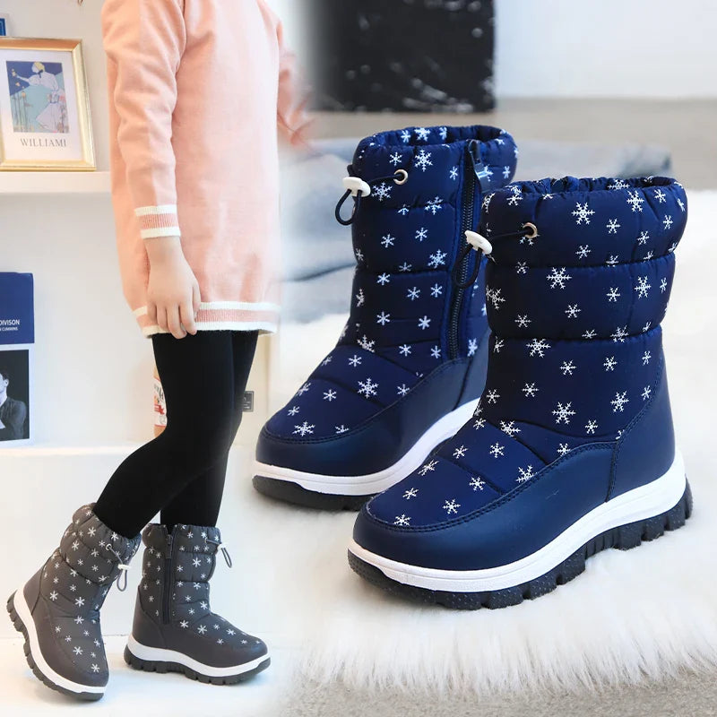 Mini Fashion™ - Warm & Waterproof - Girls Snowboots