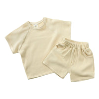 Thumbnail for Mini Fashion™ - Summer rib fabric clothing set.