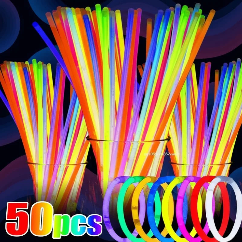 NeonJoy – Colorful & Bright – Luminous Party Sticks