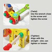Thumbnail for AnimalFix – Playful & Smart – Wooden Animal Tool Set