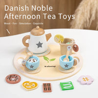 Thumbnail for Woods – Simple & Charming – Wooden Tea Set for Children