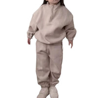 Thumbnail for Mini Fashion™ - Zipper Fleece Tracksuit