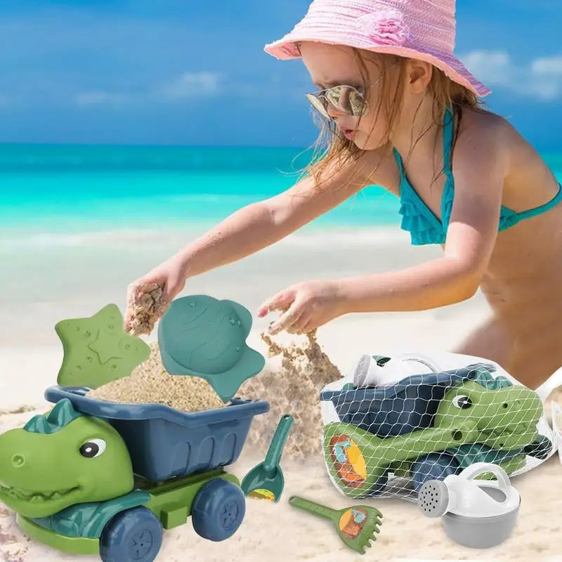 Beach Dino Set™ – Build Your Castle - Dinotruck Beach