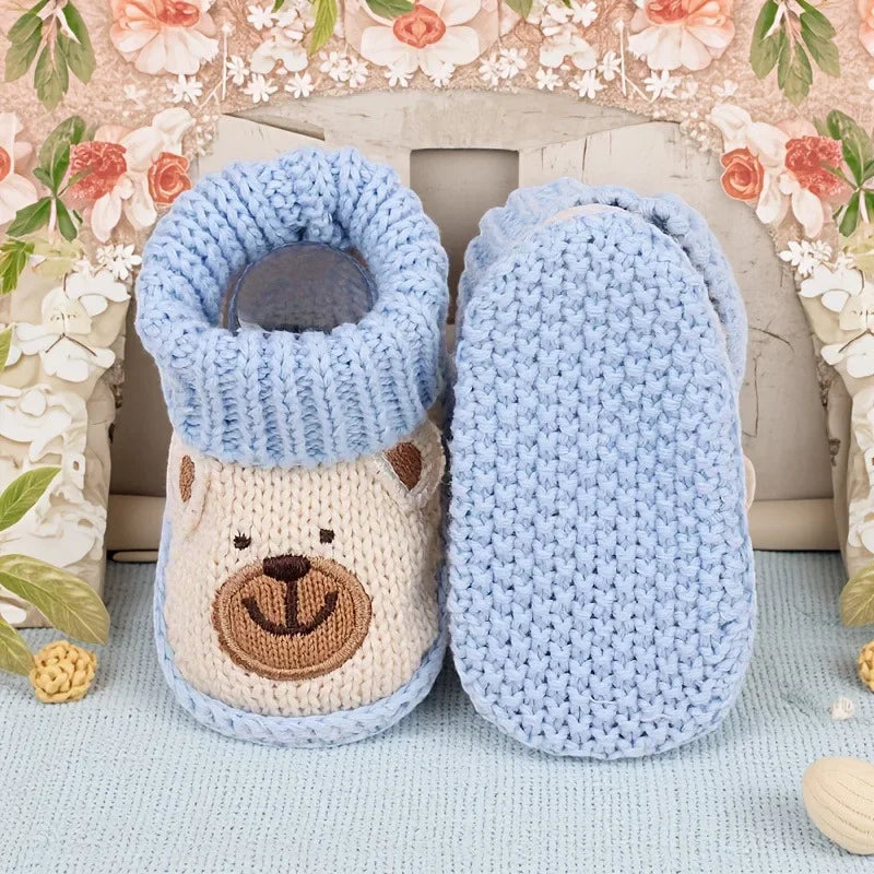 Mini Fashion – Knitted Baby Booties (3-6 months)