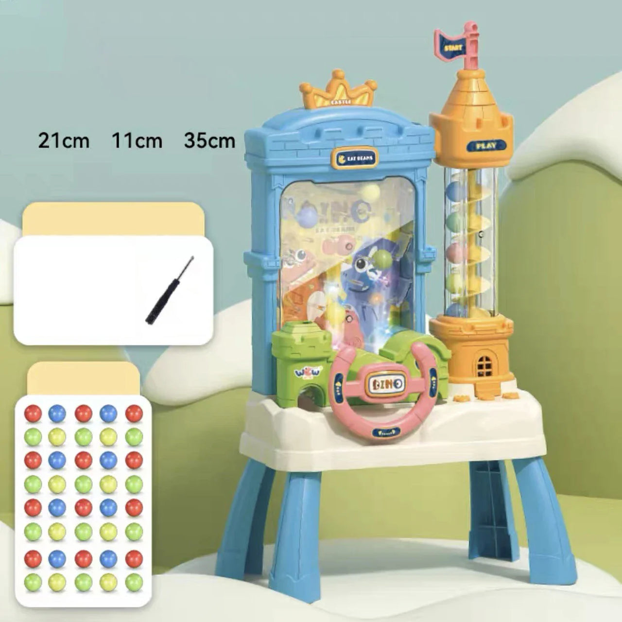 CatchCastle™ - Interactive Play Fun - Electric Ball Catcher