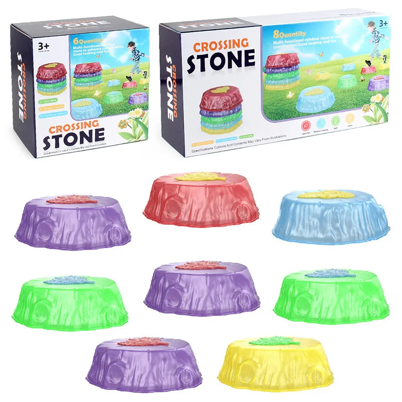 Crossing Stones™ - Jumping & Balancing - Luminous Balance Stones