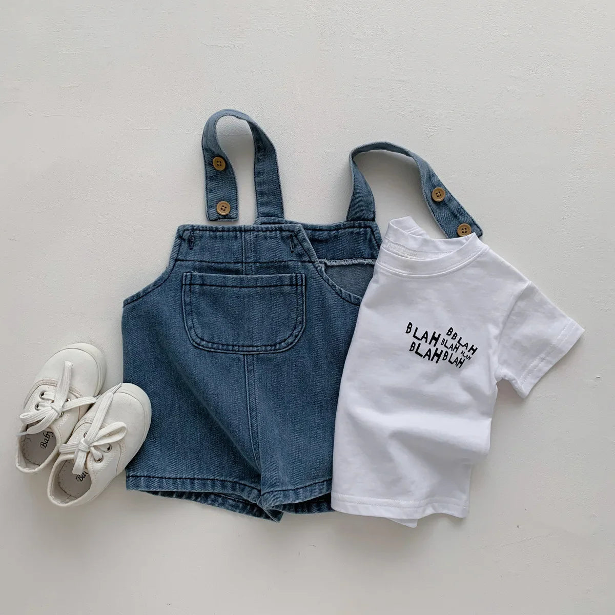 Mini Fashion™ - Boys Everywhere - Denim Clothing Set