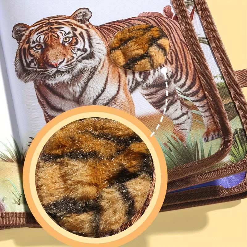 Touch Book™ – Tickles & Colors - Senses Booklet Animals