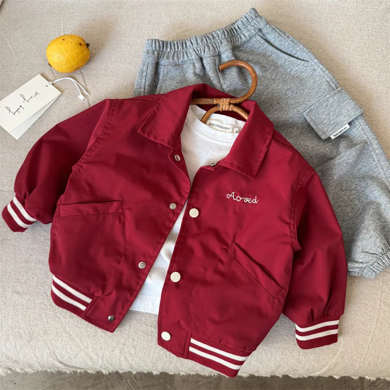 UrbanCub – Cool & Stylish – Children's Baseball Jacket
