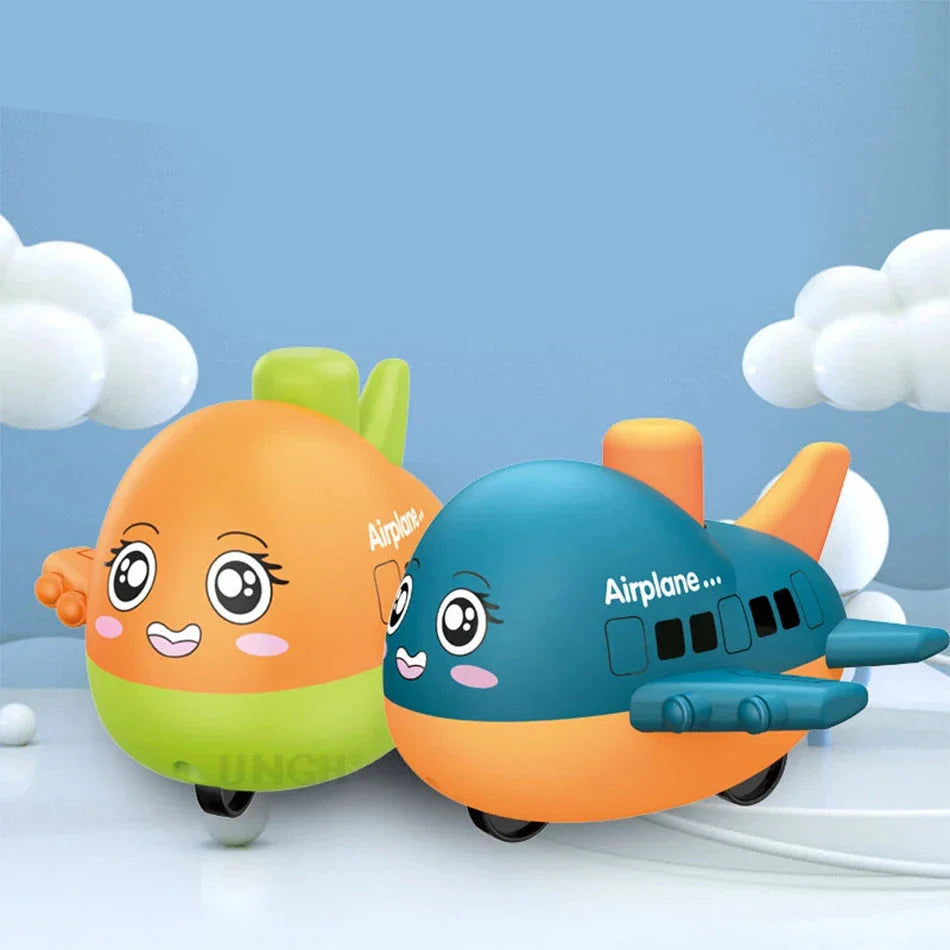 Cartoon Plane Toy™ - Press & Play - Toy plane