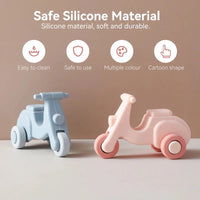 Thumbnail for Montessori Silicone Toy Car – Safe & Teething-Friendly – Silicone Teething Toy Vehicle