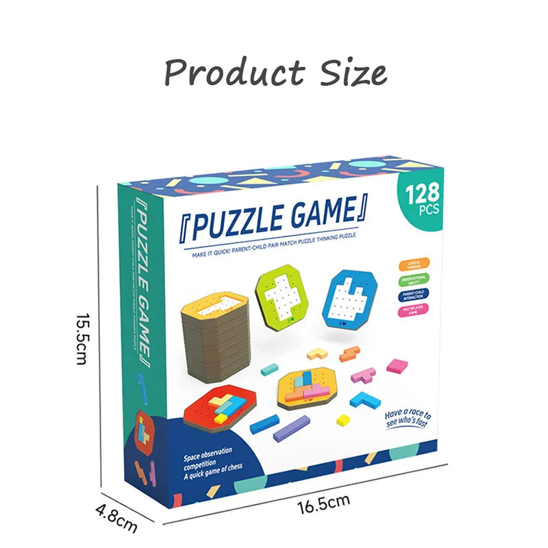 Logic Blocks™ – Color & Creativity - Geometric Puzzle